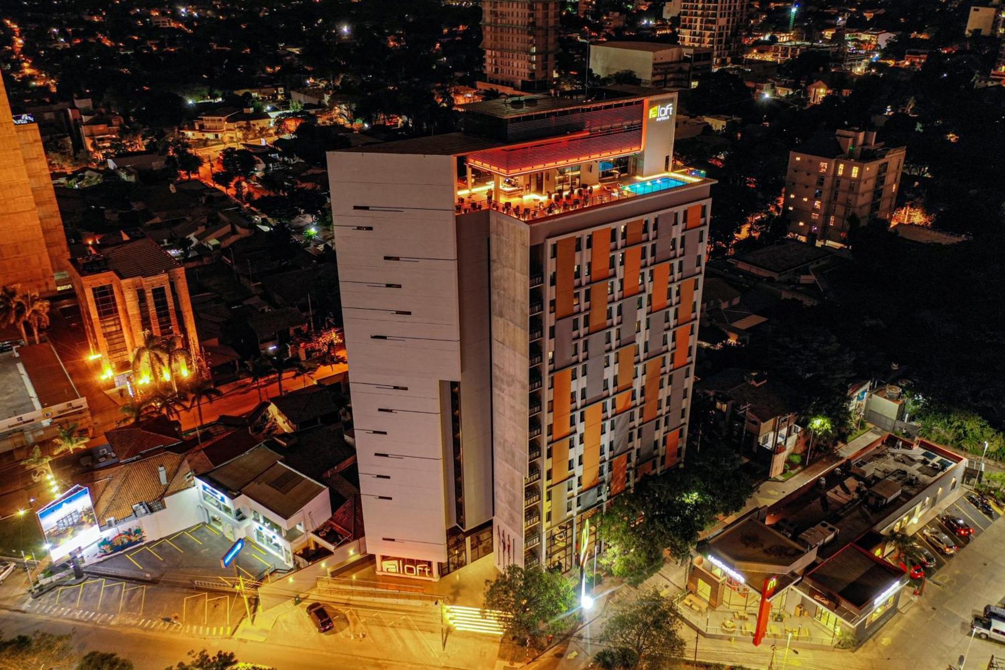 Aloft Asuncion Hotell Exteriör bild